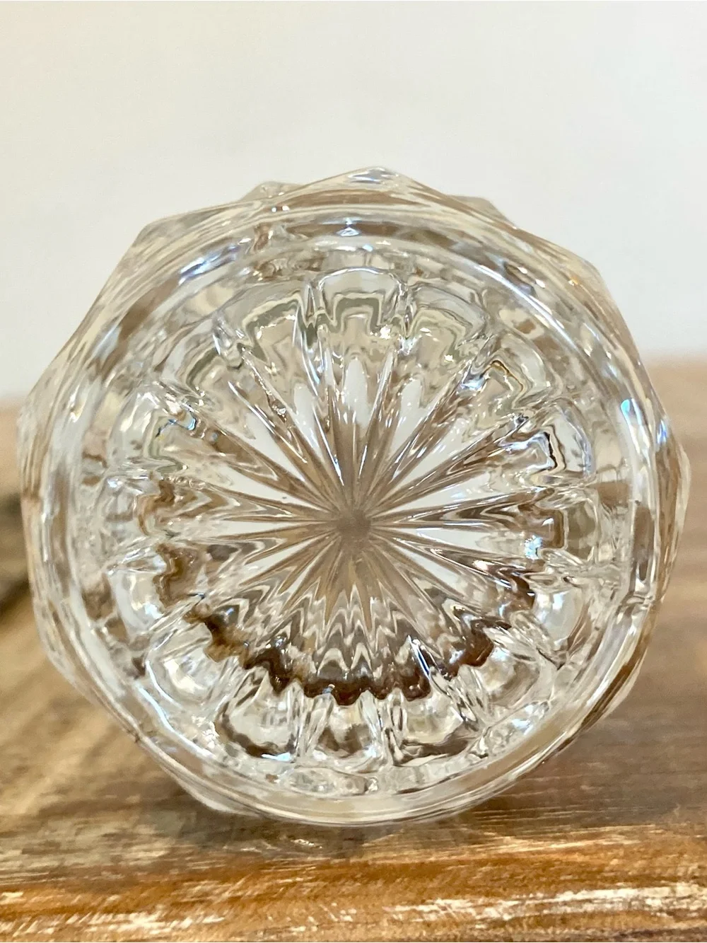 Vintage Fostoria Glass Toothpick Holder American Clear 2 3/8